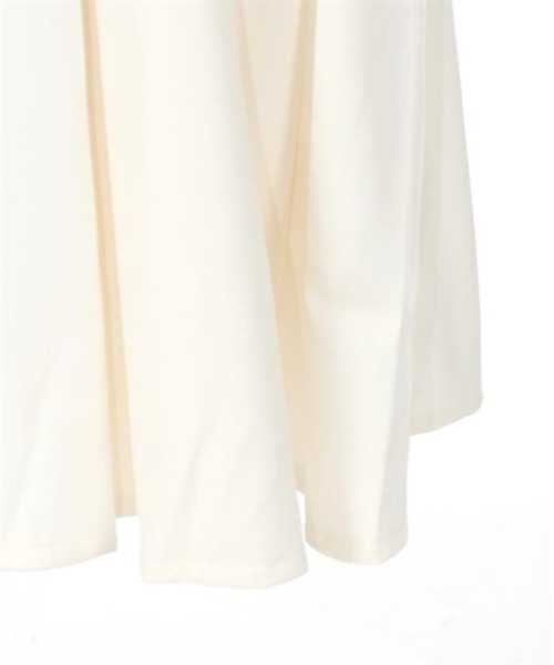 axes femme（アクシーズファム）の「リボン付きプリーツミニワンピース（ワンピース・レディース・グレー/ネイビー/ホワイト・FREE）」の10枚目の写真