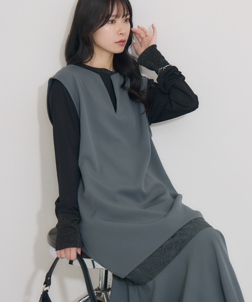 【セール】【KATHARINE ROSS】レイヤードワンピース（ワンピース）｜KATHARINE ROSS（キャサリンロス）