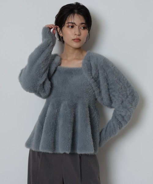 Rirandture（リランドチュール）の「シャギーキャミボレロセット