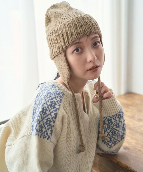 セール】RACAL/ラカル Ear Knit Watch（ニットキャップ/ビーニー