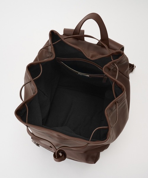 IACUCCI(イアクッチ)の「ルーポ BP VITELLO(バックパック/リュック・メンズ・ブラウン・FREE)」の9枚目の写真