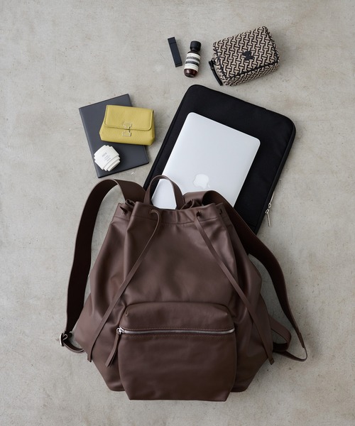 IACUCCI(イアクッチ)の「ルーポ BP VITELLO(バックパック/リュック・メンズ・ブラウン・FREE)」の16枚目の写真