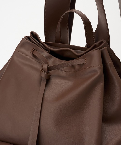 IACUCCI(イアクッチ)の「ルーポ BP VITELLO(バックパック/リュック・メンズ・ブラウン・FREE)」の14枚目の写真