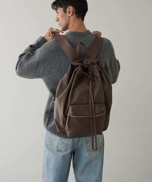 IACUCCI(イアクッチ)の「ルーポ BP VITELLO(バックパック/リュック・メンズ・ブラウン・FREE)」の22枚目の写真