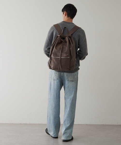 IACUCCI(イアクッチ)の「ルーポ BP VITELLO(バックパック/リュック・メンズ・ブラウン・FREE)」の20枚目の写真