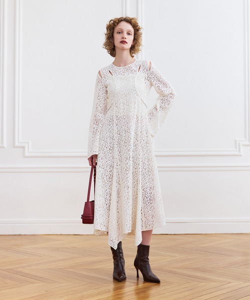 スイッチングレースワンピース（ワンピース）｜eimy istoire（エイミーイストワール）