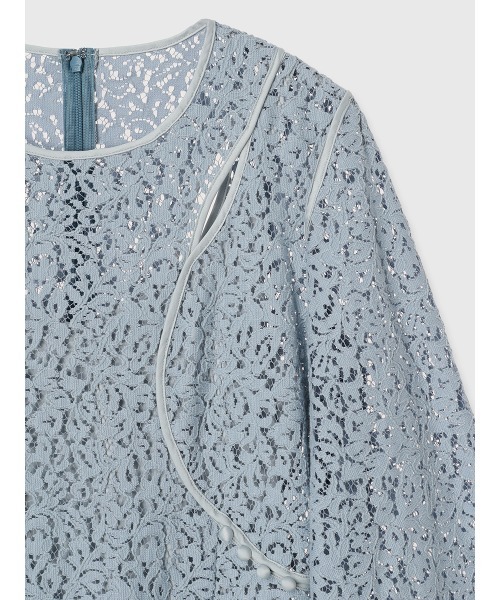 M*5様 【新品】エイミーイストワール☆スイッチングレースワンピース スイッチングレースワンピース(S WHITE): ONEPIECE