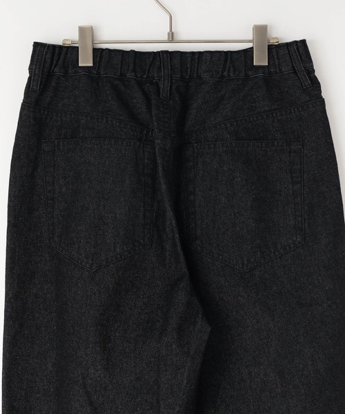 LOWRYS FARM（ローリーズファーム）の「デニムワイドパンツ　250517（デニムパンツ・メンズ・ネイビー/ブラック・MEDIUM/LARGE）」の7枚目の写真