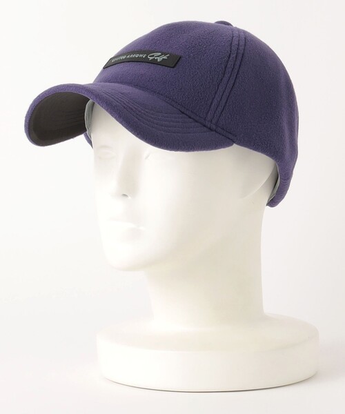 UNITED ARROWS GOLF（ユナイテッドアローズゴルフ）の「フリース キャップ（ゴルフグッズ・メンズ・パープル/ブラック・FREE）」の7枚目の写真