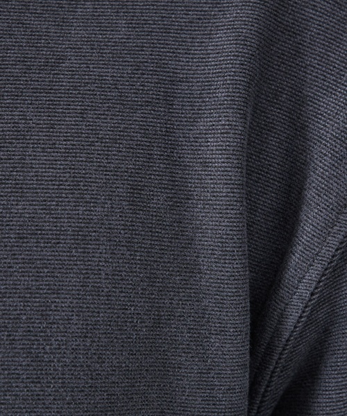 ABAHOUSE GRAY(アバハウスグレイ)の「【起毛スムース】パウダーストレッチ クルーネック カットソー(Tシャツ/カットソー・メンズ・モカ/ブラック/グレイッシュベージュ/ホワイト/チャコールグレー・46/48)」の12枚目の写真