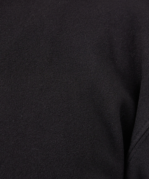 ABAHOUSE GRAY(アバハウスグレイ)の「【起毛スムース】パウダーストレッチ クルーネック カットソー(Tシャツ/カットソー・メンズ・モカ/ブラック/グレイッシュベージュ/ホワイト/チャコールグレー・46/48)」の15枚目の写真