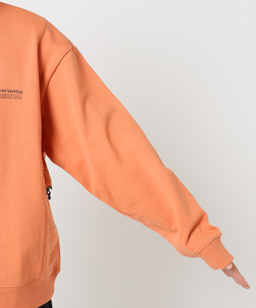 B.C STOCK（ベーセーストック）の「OLIVEDRAB キャリーポケットスウェット（スウェット・メンズ・チョコ/オレンジ/スミクロ/グレー・MEDIUM/LARGE/X-LARGE）」の10枚目の写真