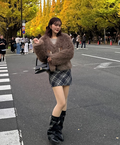 efill(エフィル)の「カジュアル ファー コート(その他アウター・レディース・ブラウン・L)」の15枚目の写真