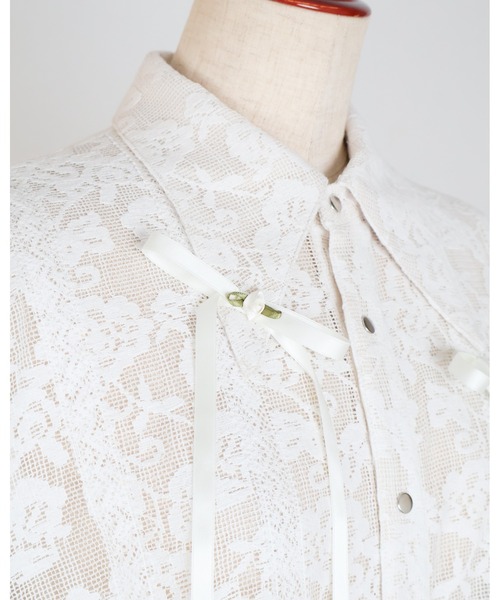 rurumu:（ルルムウ）の「rurumu:/ルルムウ/lace detachable shirts