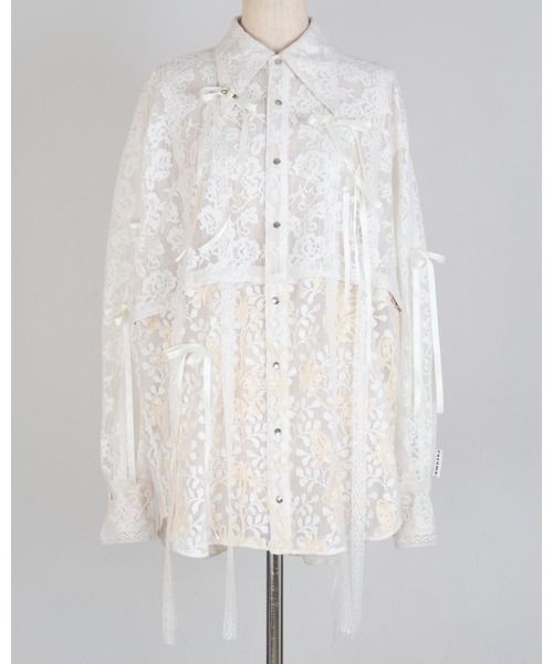 売れ筋がひ！ rurumu:（ルルムウ）の「rurumu:/ルルムウ/lace detachable トップス