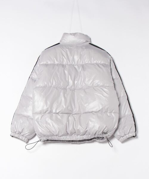 3.3 Field Trip （3.3フィールドトリップ）の「3.3 Field Trip／サイドライン中綿ジャケット（ダウンジャケット/コート・レディース・グレー/ブラック・FREE）」の3枚目の写真