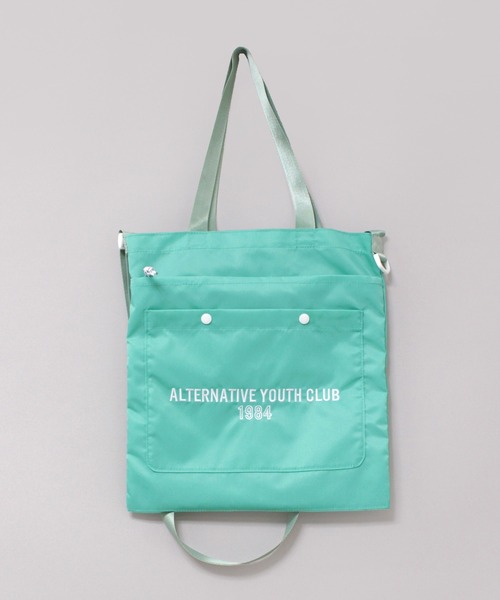 RNA（アールエヌエー）の「E5060 ２WAYショルダートート（ショルダーバッグ・レディース・ブラック/エメラルド/ピンク・FREE）」の4枚目の写真