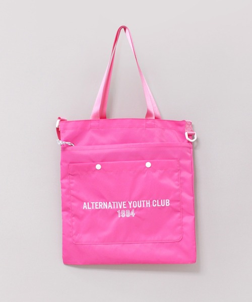 RNA（アールエヌエー）の「E5060 ２WAYショルダートート（ショルダーバッグ・レディース・ブラック/エメラルド/ピンク・FREE）」の19枚目の写真