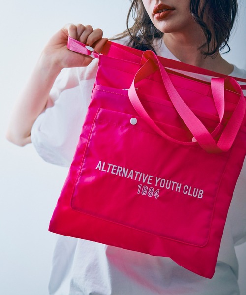 RNA（アールエヌエー）の「E5060 ２WAYショルダートート（ショルダーバッグ・レディース・ブラック/エメラルド/ピンク・FREE）」の21枚目の写真