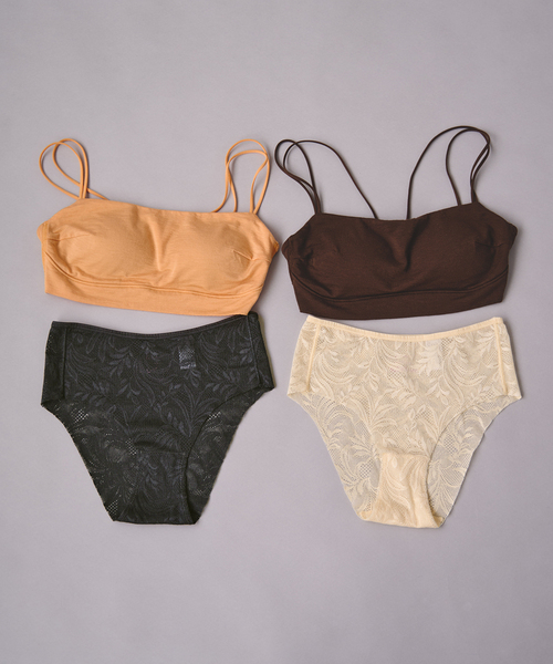 《WEB/一部店舗限定》SLOBE IENA × EMILY WEEK Wラインブラ（ブラジャー）｜SLOBE IENA（スローブイエナ）