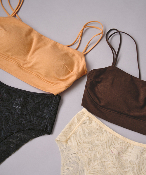 《WEB/一部店舗限定》SLOBE IENA × EMILY WEEK Wラインブラ（ブラジャー）｜SLOBE IENA（スローブイエナ）