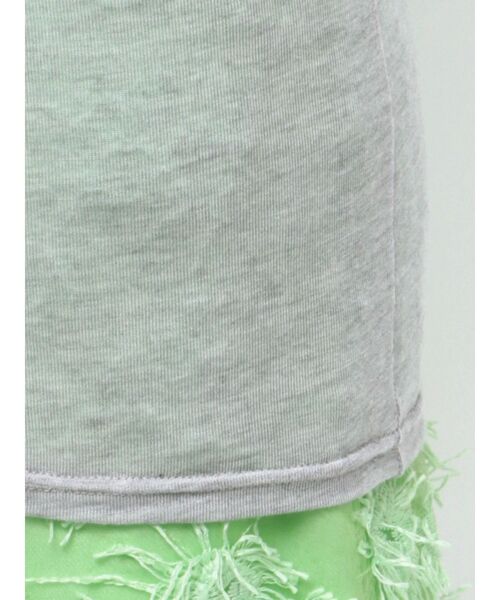 OUNNOUN（オウンノウン）の「【OUNNOUN】ドレープセミシアーオフショル2WAYカットソー（Tシャツ/カットソー・レディース・ラベンダー/ネイビー/ライトグレー・FREE）」の14枚目の写真