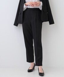 DRESKIP | 【洗える/S-LL/セットアップ可/通勤/セレモニー】洗濯後しわになりにくい テーパードパンツ(その他パンツ)