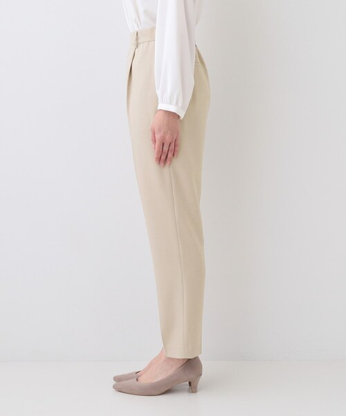 DRESKIP（ドレスキップ）の「【洗える/S-LL/セットアップ可/通勤/セレモニー】洗濯後しわになりにくい テーパードパンツ（その他パンツ・レディース・ベージュ/ブラック/グレー・04/03/02/01）」の20枚目の写真