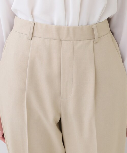 DRESKIP（ドレスキップ）の「【洗える/S-LL/セットアップ可/通勤/セレモニー】洗濯後しわになりにくい テーパードパンツ（その他パンツ・レディース・ベージュ/ブラック/グレー・04/03/02/01）」の22枚目の写真
