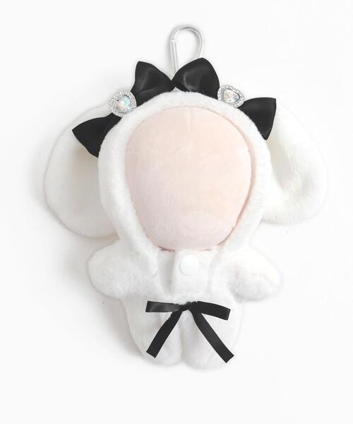 セール】WEGO/ダブルリボンアニマルぬい着ぐるみ【15cm】（フィギュア