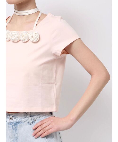 calnamur 3D ROSE TSHIRTS 3DローズTシャツ