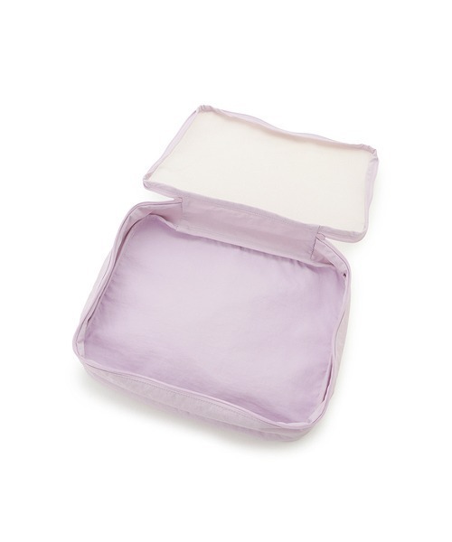 gelato pique（ジェラートピケ）の「トラベルポーチM（ポーチ・レディース・オフホワイト/ラベンダー/ネイビー・FREE）」の13枚目の写真