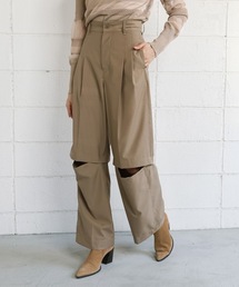 【CIEL'AIR】3WAY CUTOUT TROUSERS
