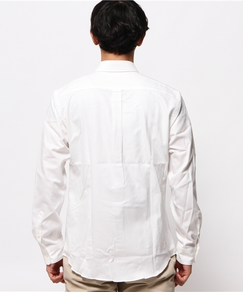 EDIFICE（エディフィス）の「◇メランジネル BDシャツ（シャツ/ブラウス・メンズ・ホワイト/チャコールグレー/ネイビー・48/46/44/50）」の5枚目の写真