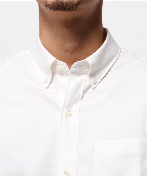 EDIFICE（エディフィス）の「◇メランジネル BDシャツ（シャツ/ブラウス・メンズ・ホワイト/チャコールグレー/ネイビー・48/46/44/50）」の6枚目の写真