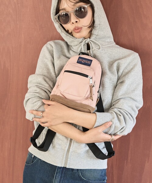 FREAK'S STORE(フリークスストア)の「限定展開 JANSPORT/ジャンスポーツ RIGHT PACK MINI/ライト パック ミニ(バッグ・リュック)(バックパック/リュック・レディース・ピンク/ブラック/オリーブ/ナチュラル・ONE SIZE)」の9枚目の写真