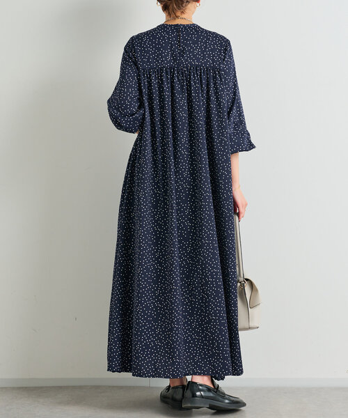 ドットプリーツワンピース♡♡♡
