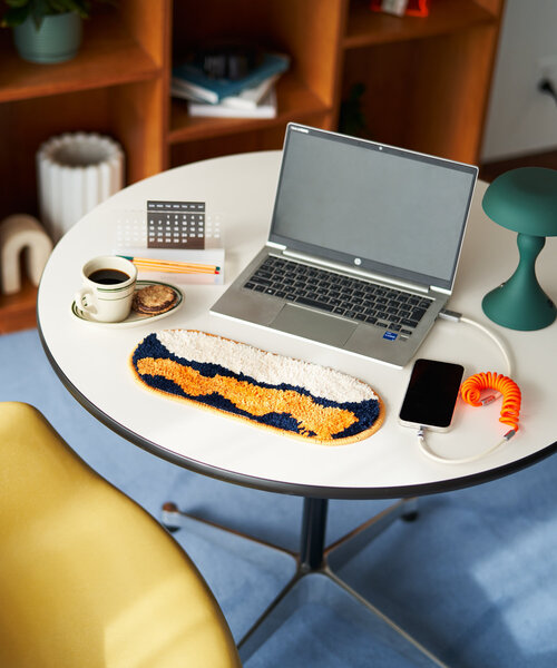 BIRTHDAY BAR(バースデイバー)の「【SAHIR サヒール】Accent mat(ラグ/マット・レディース・ブルー/オレンジ・0)」の8枚目の写真