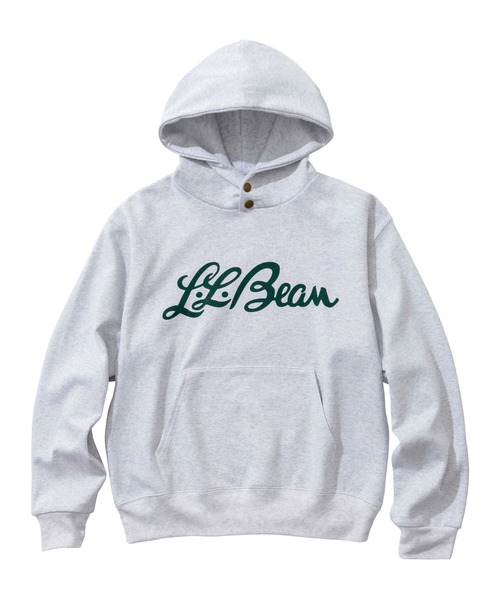 L.L.Bean(エルエルビーン)の「【JAPAN EDITION】ポーテージ・フード・スウェットシャツ(パーカー・レディース・ライトグレー/ピンク/ネイビー・MEDIUM)」の22枚目の写真