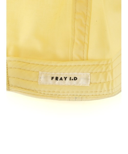 FRAY I.D(フレイアイディー)の「バリエーションロゴキャップ(キャップ・レディース・ブラック/ホワイト/イエロー/ブルー・FREE)」の12枚目の写真