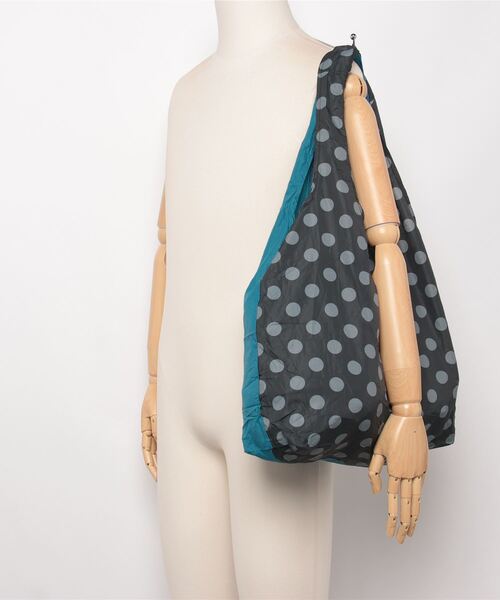 MAISON mou（メゾンムー）の「【NANOPLUS/ﾅﾉﾌﾟﾗｽ】 ポルカドット（エコバッグ/サブバッグ・レディース・その他1・FREE）」の6枚目の写真
