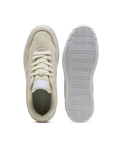 PUMA(プーマ)の「PUMA プーマ ウィメンズ コート ラリー SKYE SD スニーカー(スニーカー・レディース・アイボリー/ブラック×ホワイト/ピンク・25.0cm/24.5cm/25.5cm/26.0cm/23.0cm/22.5cm/23.5cm/24.0cm/22.0cm)」の9枚目の写真
