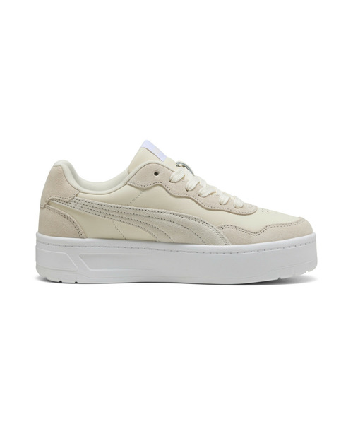 PUMA(プーマ)の「PUMA プーマ ウィメンズ コート ラリー SKYE SD スニーカー(スニーカー・レディース・アイボリー/ブラック×ホワイト/ピンク・25.0cm/24.5cm/25.5cm/26.0cm/23.0cm/22.5cm/23.5cm/24.0cm/22.0cm)」の10枚目の写真