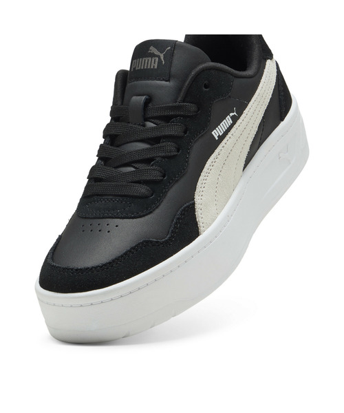 PUMA(プーマ)の「PUMA プーマ ウィメンズ コート ラリー SKYE SD スニーカー(スニーカー・レディース・アイボリー/ブラック×ホワイト/ピンク・25.0cm/24.5cm/25.5cm/26.0cm/23.0cm/22.5cm/23.5cm/24.0cm/22.0cm)」の16枚目の写真