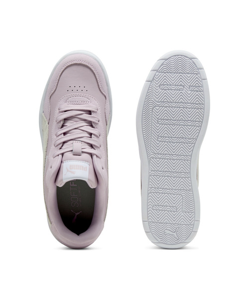 PUMA(プーマ)の「PUMA プーマ ウィメンズ コート ラリー SKYE SD スニーカー(スニーカー・レディース・アイボリー/ブラック×ホワイト/ピンク・25.0cm/24.5cm/25.5cm/26.0cm/23.0cm/22.5cm/23.5cm/24.0cm/22.0cm)」の19枚目の写真