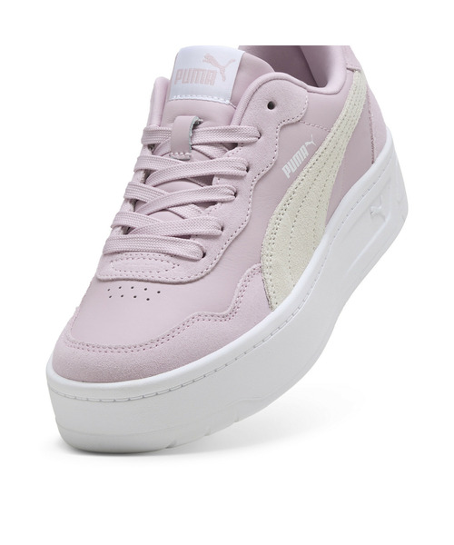 PUMA(プーマ)の「PUMA プーマ ウィメンズ コート ラリー SKYE SD スニーカー(スニーカー・レディース・アイボリー/ブラック×ホワイト/ピンク・25.0cm/24.5cm/25.5cm/26.0cm/23.0cm/22.5cm/23.5cm/24.0cm/22.0cm)」の21枚目の写真