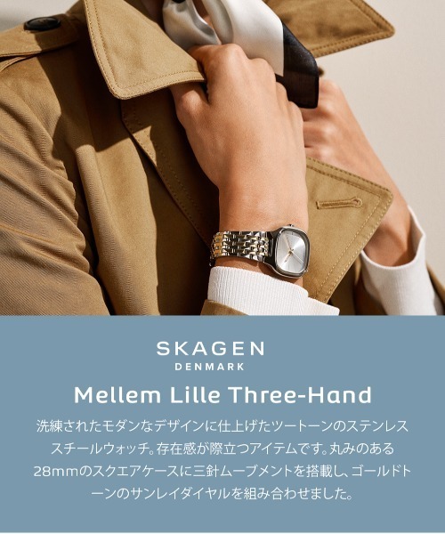 SKAGEN(スカーゲン)の「スカーゲン 腕時計 レディース アナログ ステンレス SKW3160(アナログ腕時計・レディース・マルチ・FREE)」の7枚目の写真