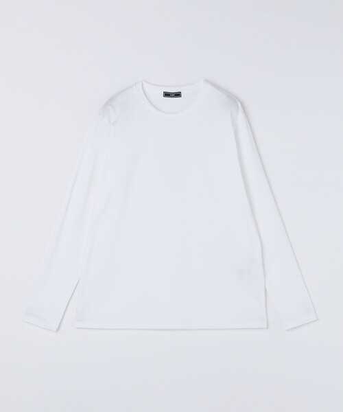 SHIPS(シップス)の「SHIPS: ALBINI クルーネック ロングスリーブ Tシャツ(Tシャツ/カットソー・メンズ・ブラック/ネイビー/ホワイト・LARGE/X-LARGE/SMALL/MEDIUM)」の2枚目の写真
