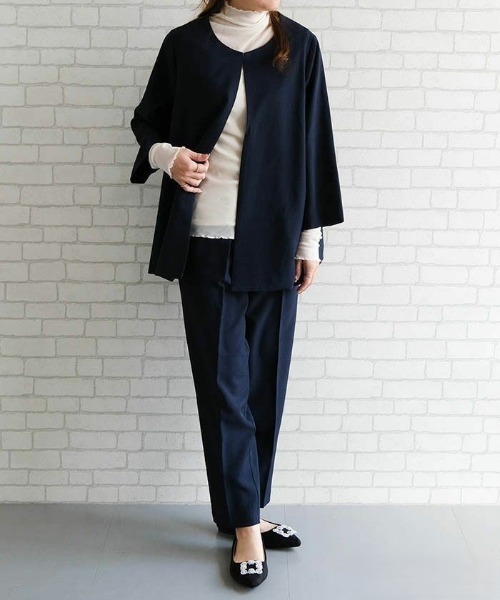 aquagarage(アクアガレージ)の「裏起毛シアートップス(Tシャツ/カットソー・レディース・ブラック/アイボリー/グレー・M/L)」の17枚目の写真