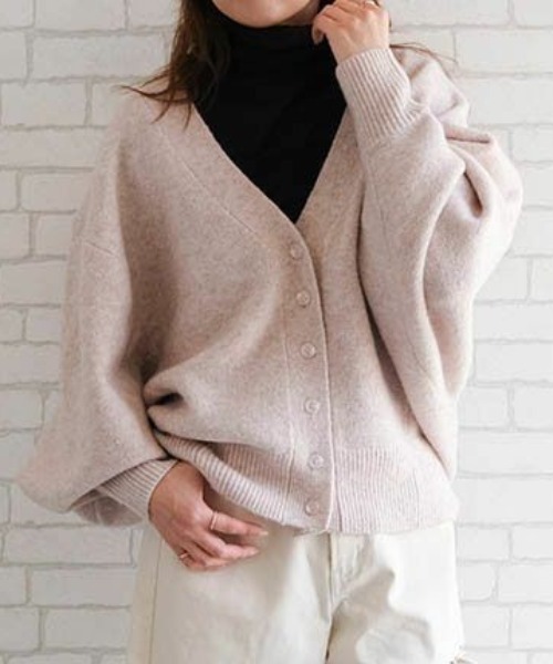 aquagarage(アクアガレージ)の「裏起毛シアートップス(Tシャツ/カットソー・レディース・ブラック/アイボリー/グレー・M/L)」の21枚目の写真